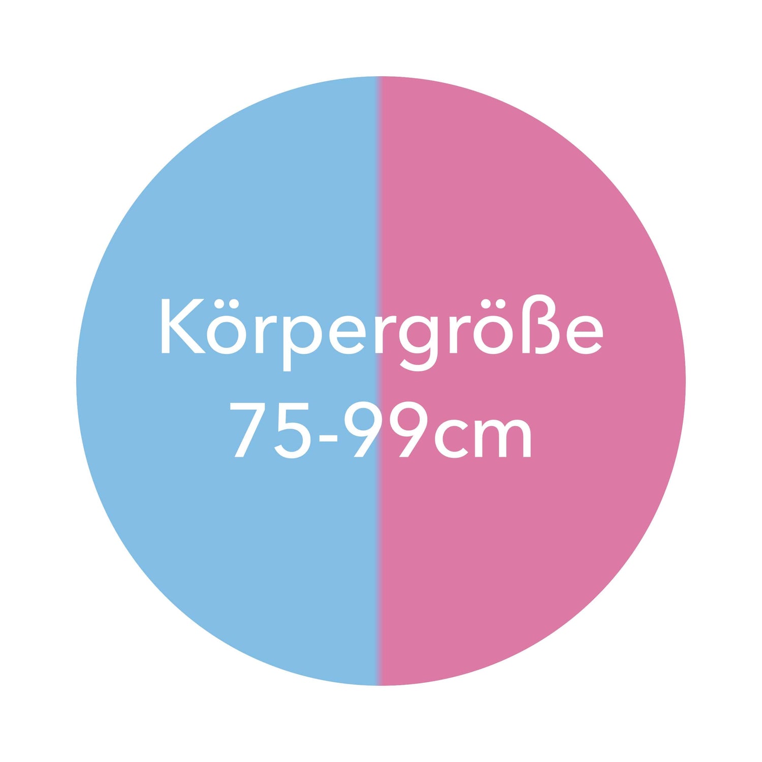 Körpergröße 75-99cm