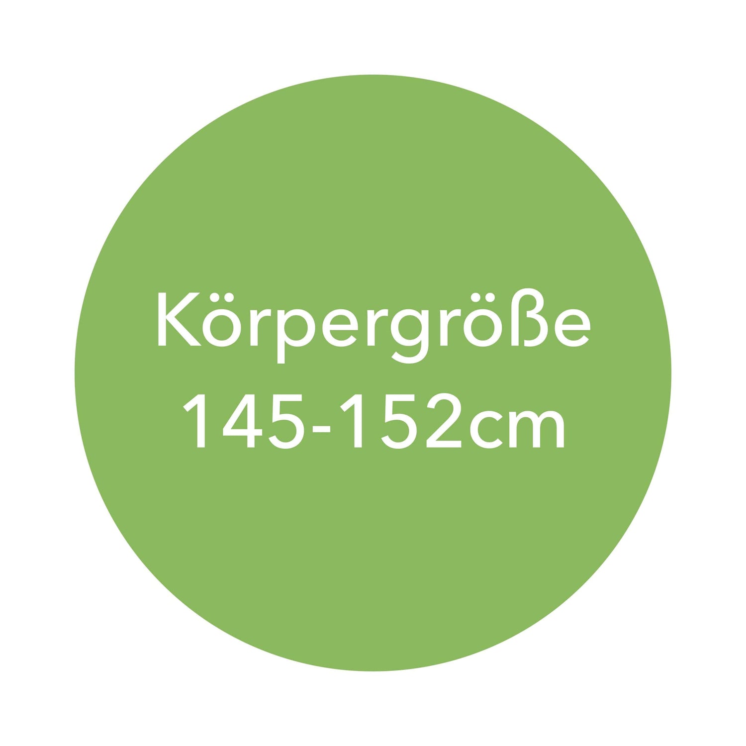 Körpergröße 145-152cm