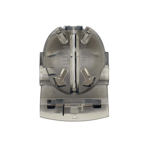 Beidseitiger Golfballmarkierer Schablone Schwarz Transparent Back