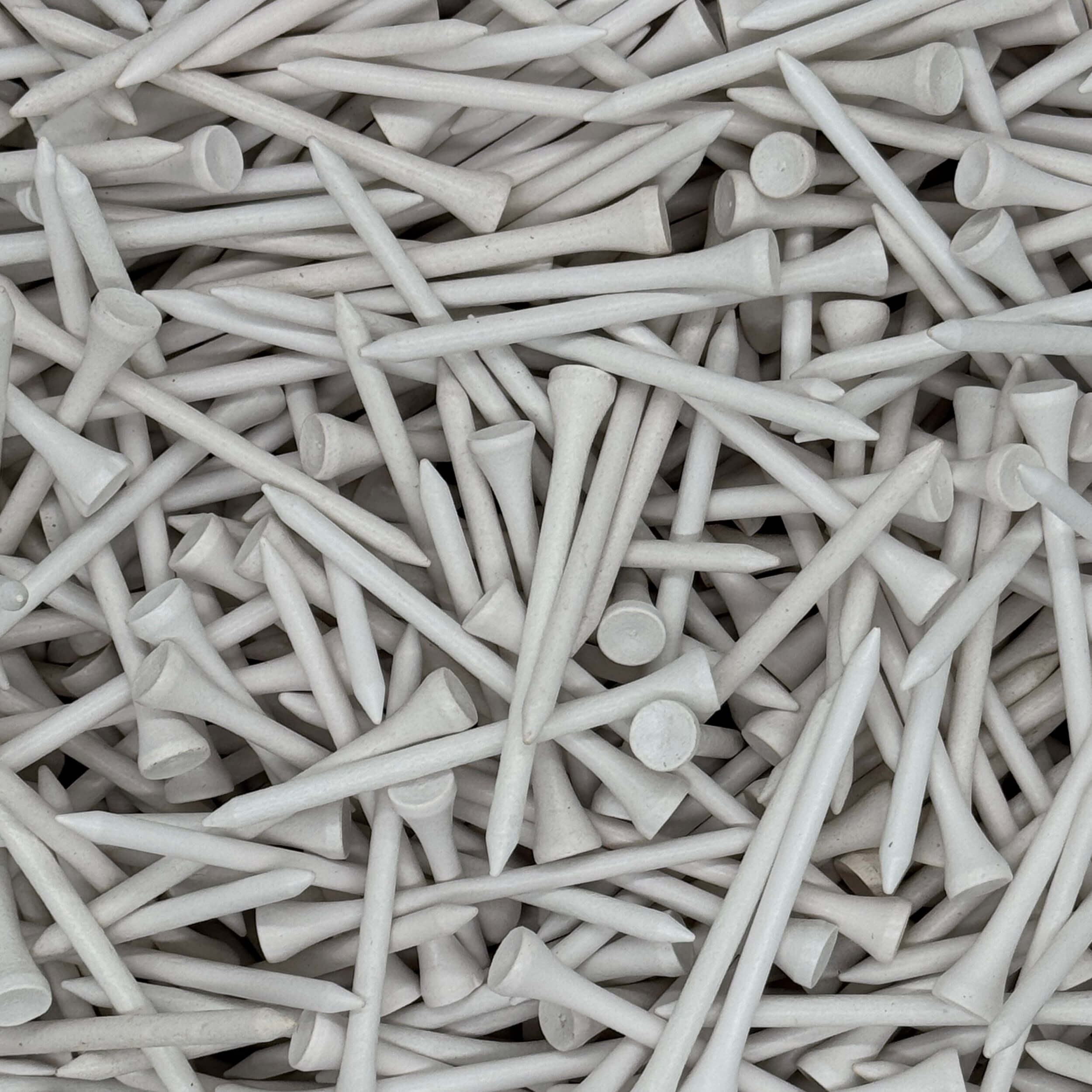 Golf Holz-Tees 83mm Weiß