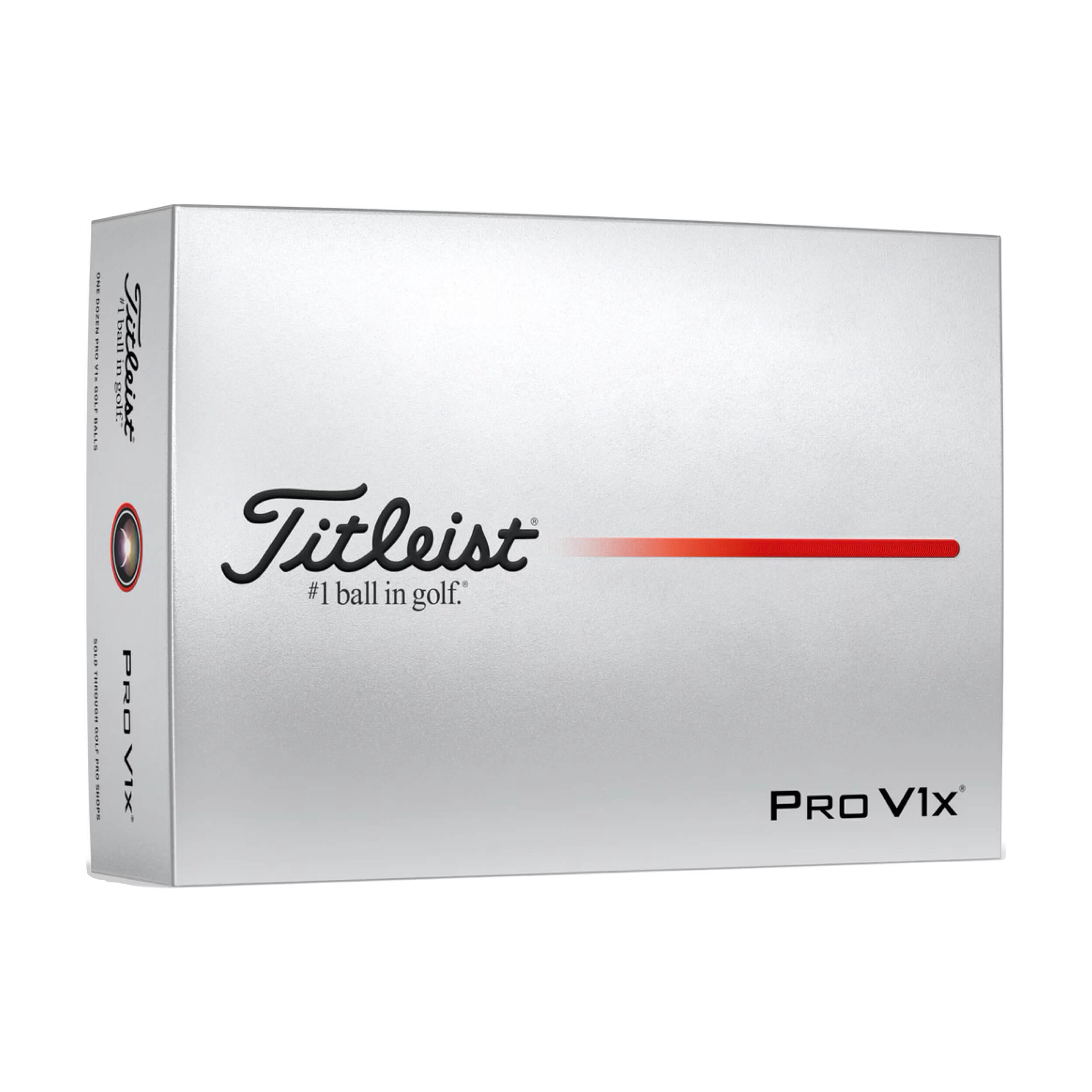 Titleist Pro V1x Golfbälle 2025 weiß