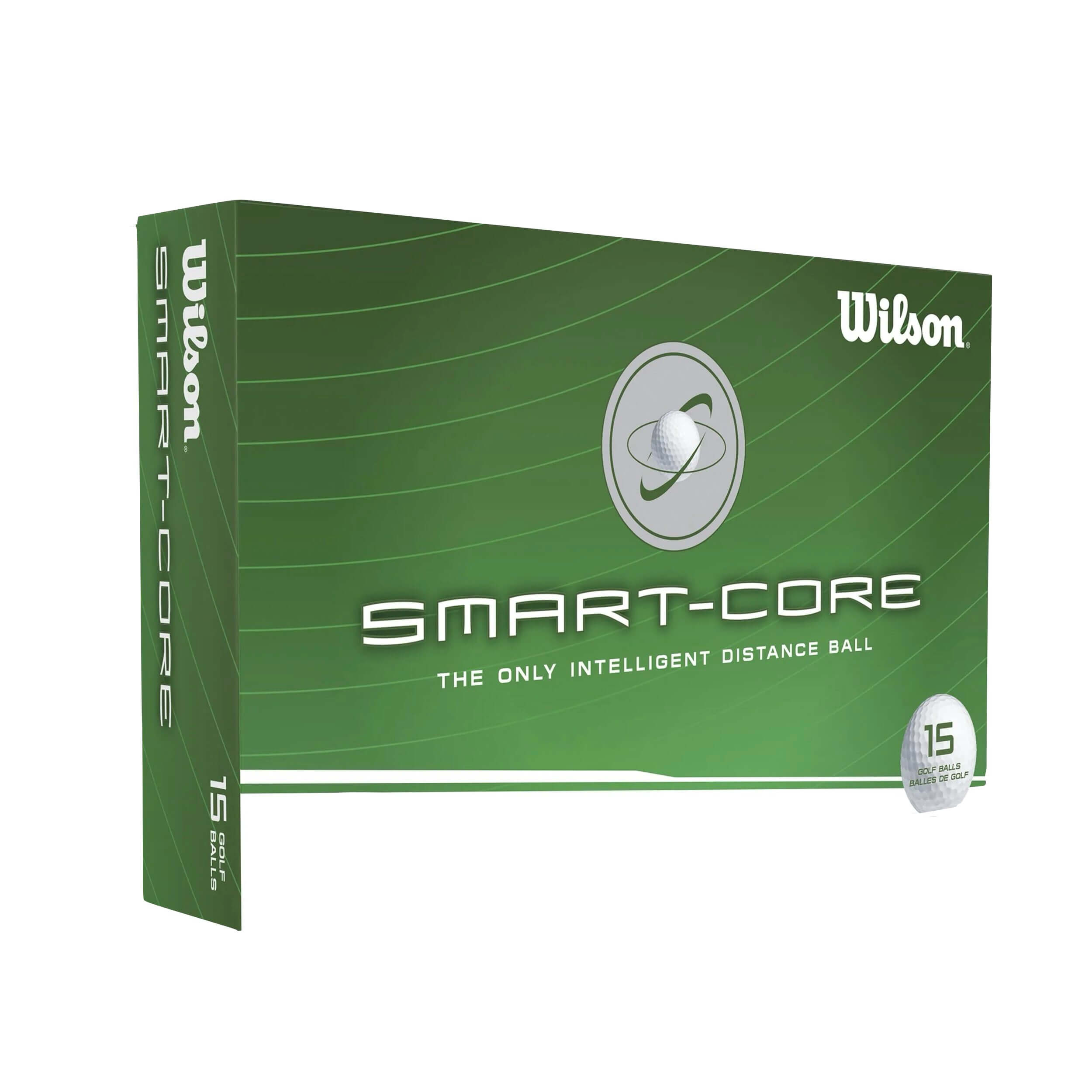 Wilson Smart Core Pro Distance Golfbälle weiß
