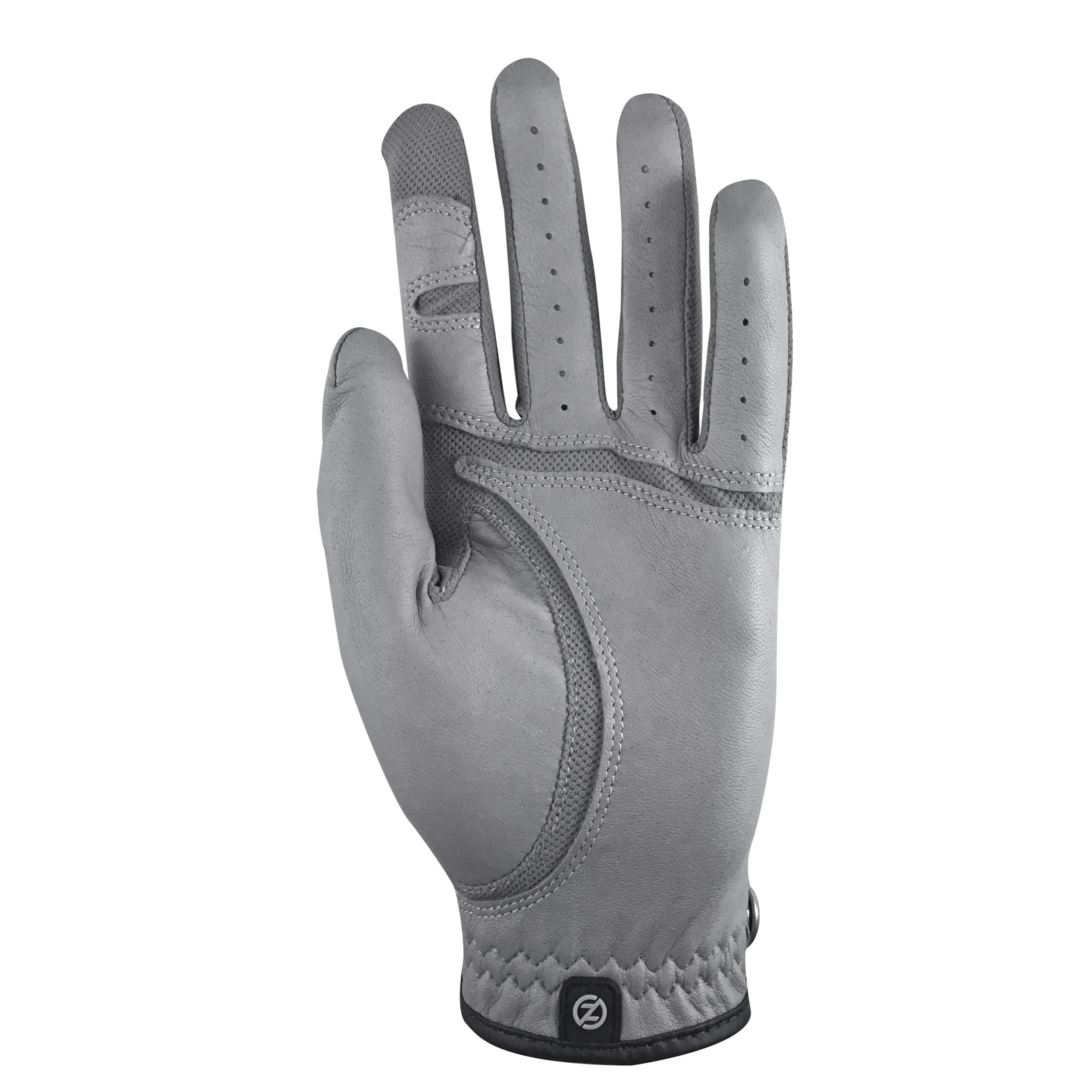 Zero Friction Cabretta Elite Innenhand Golfhandschuh Herren Grau