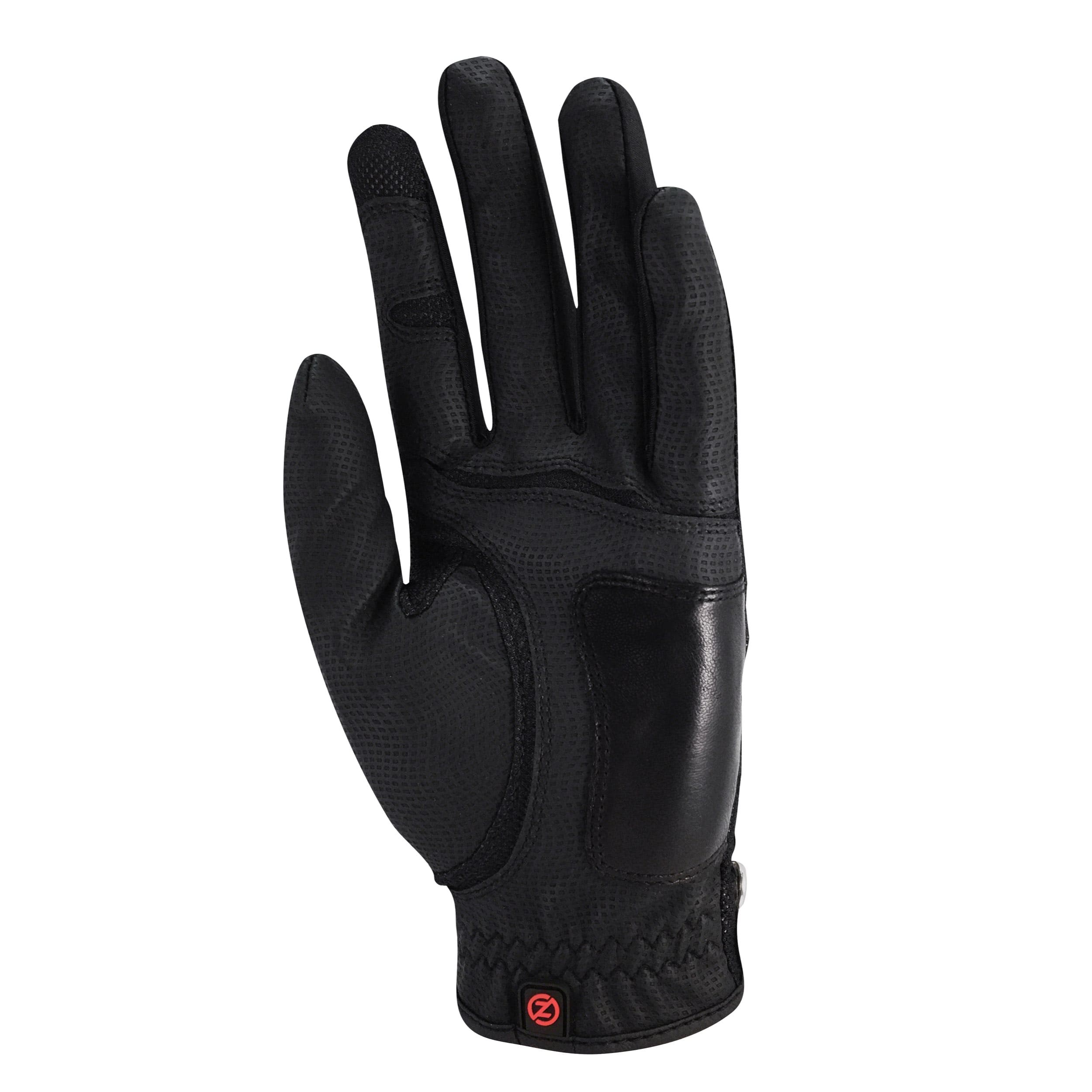 Zero Friction Performance Innenhand Golfhandschuh Herren Schwarz