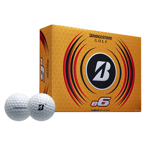 Bridgestone e6 Golfbälle 2023 Weiß
