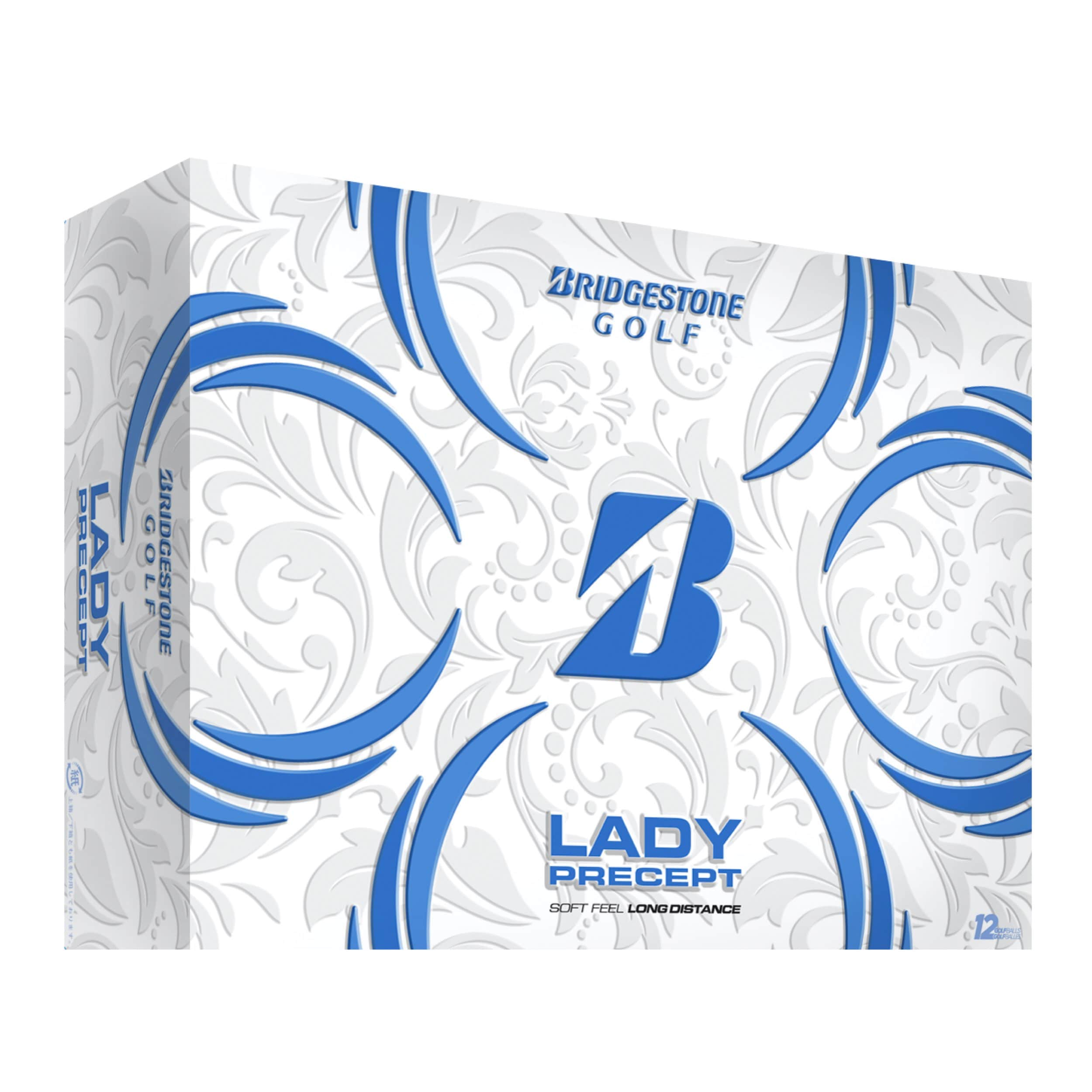 Bridgestone Lady Precept Golfbälle Weiß