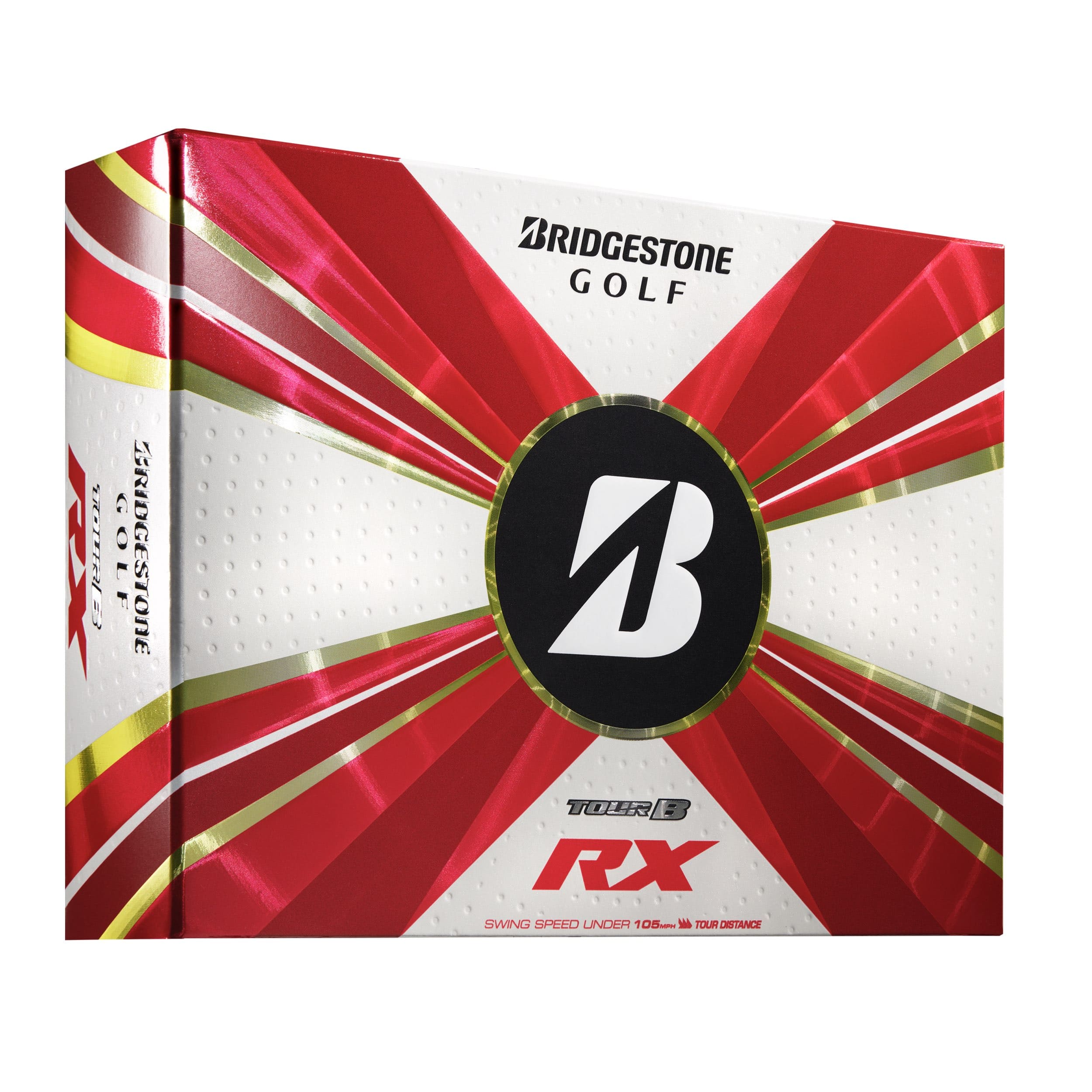 Bridgestone Tour B RX Golfbälle 2022 Weiß
