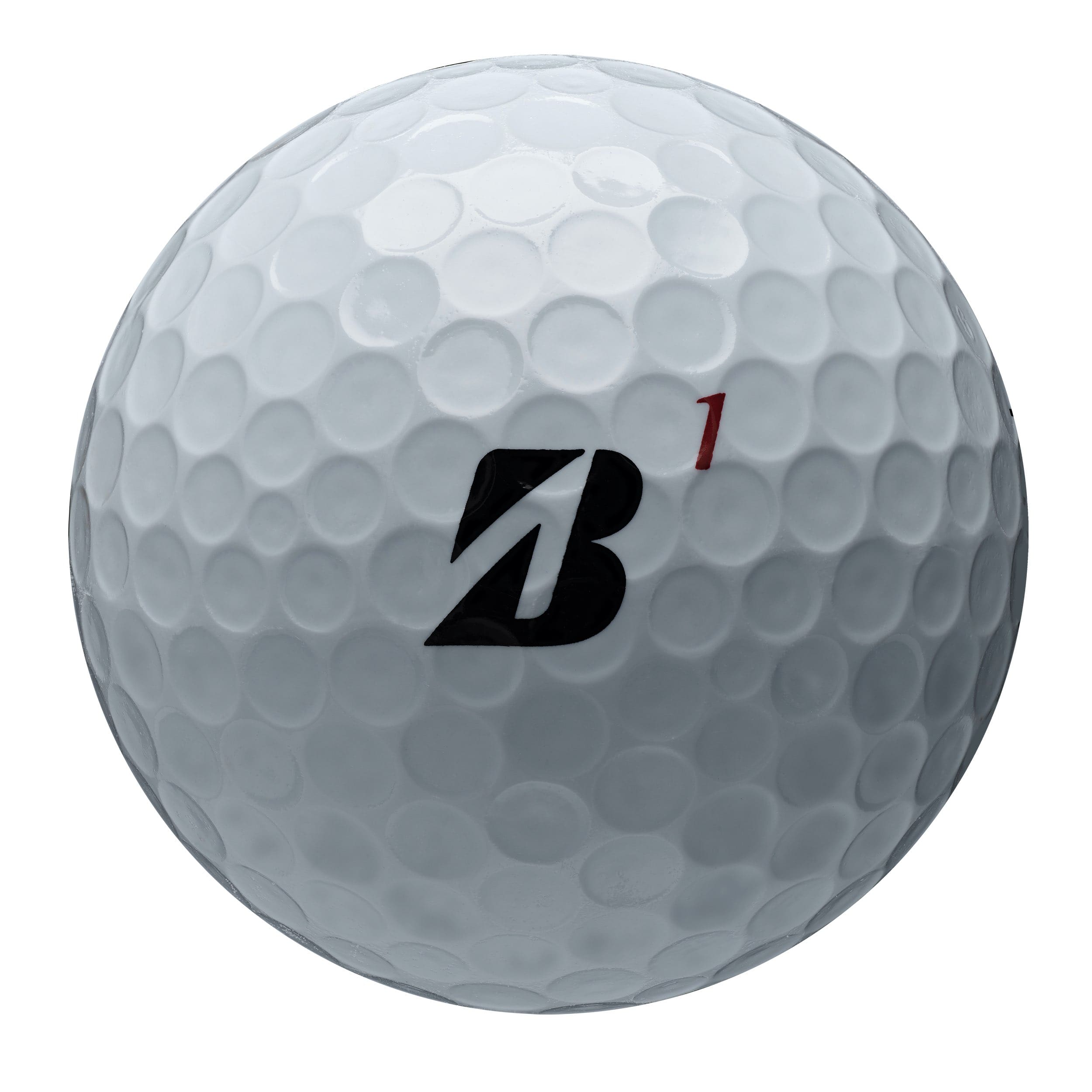 Bridgestone Tour B X MindSet Golfbälle 2024 Weiß Front