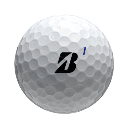 Bridgestone Tour B XS Golfbälle 2022 Weiß Side