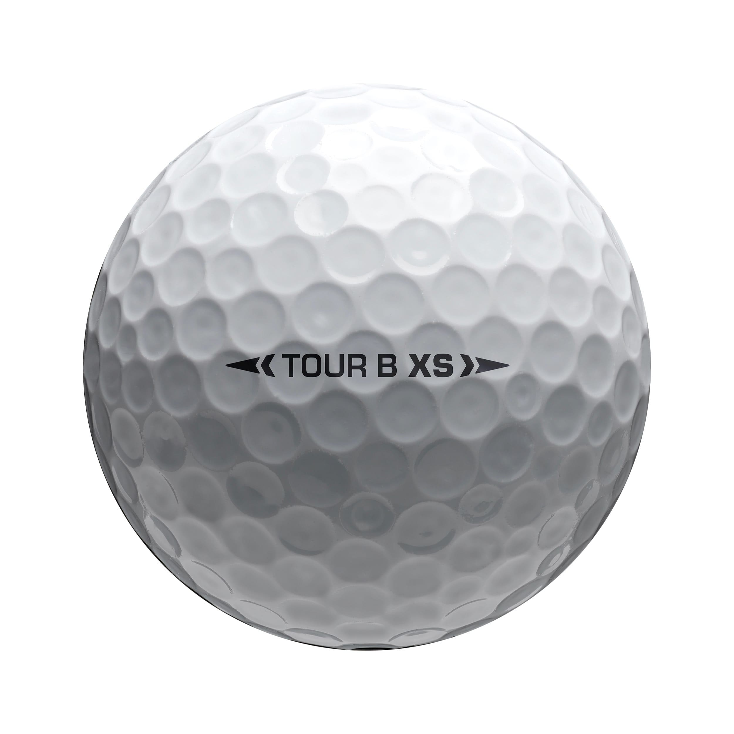Bridgestone Tour B XS Golfbälle 2022 Weiß Side