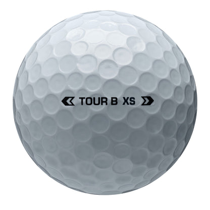 Bridgestone Tour B XS Golfbälle 2024 Weiß Side