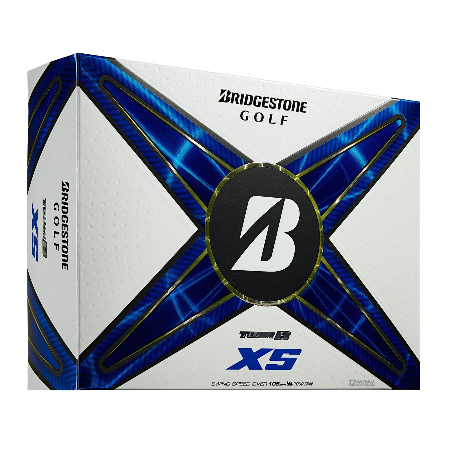 Bridgestone Tour B XS Golfbälle 2024 Weiß