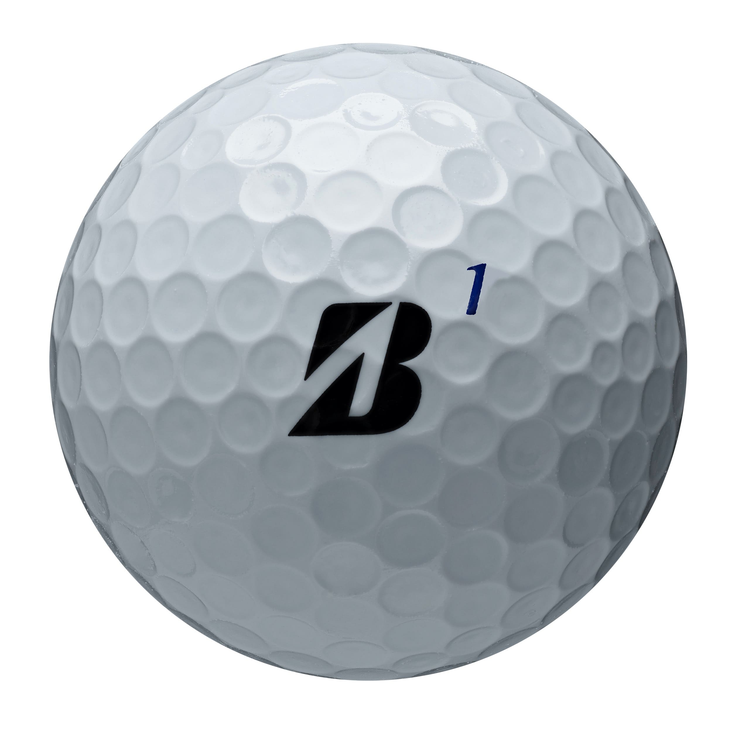 Bridgestone Tour B XS MindSet Golfbälle 2024 Weiß Front