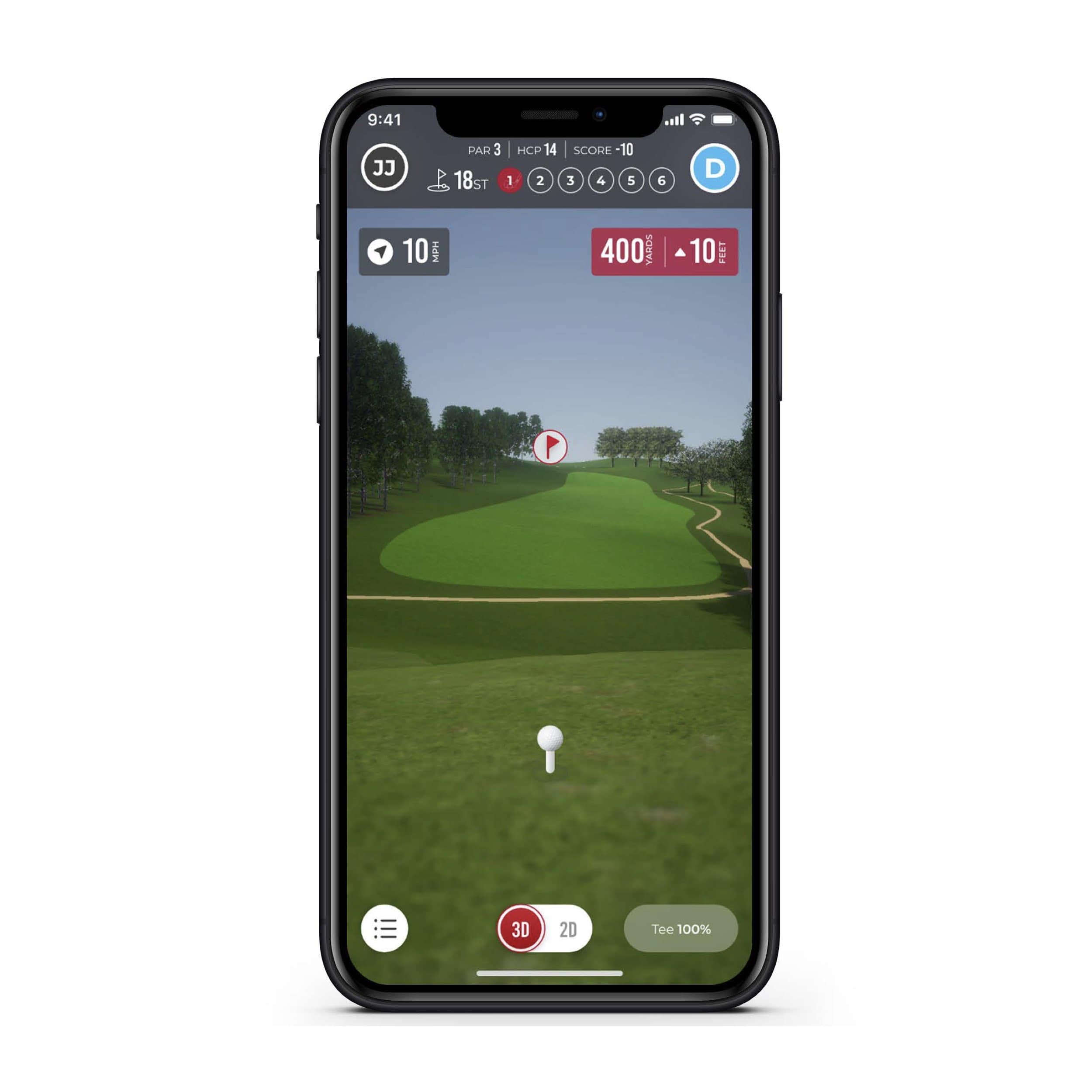 Rapsodo MLM2PRO Launchmonitor iPhone Simulator