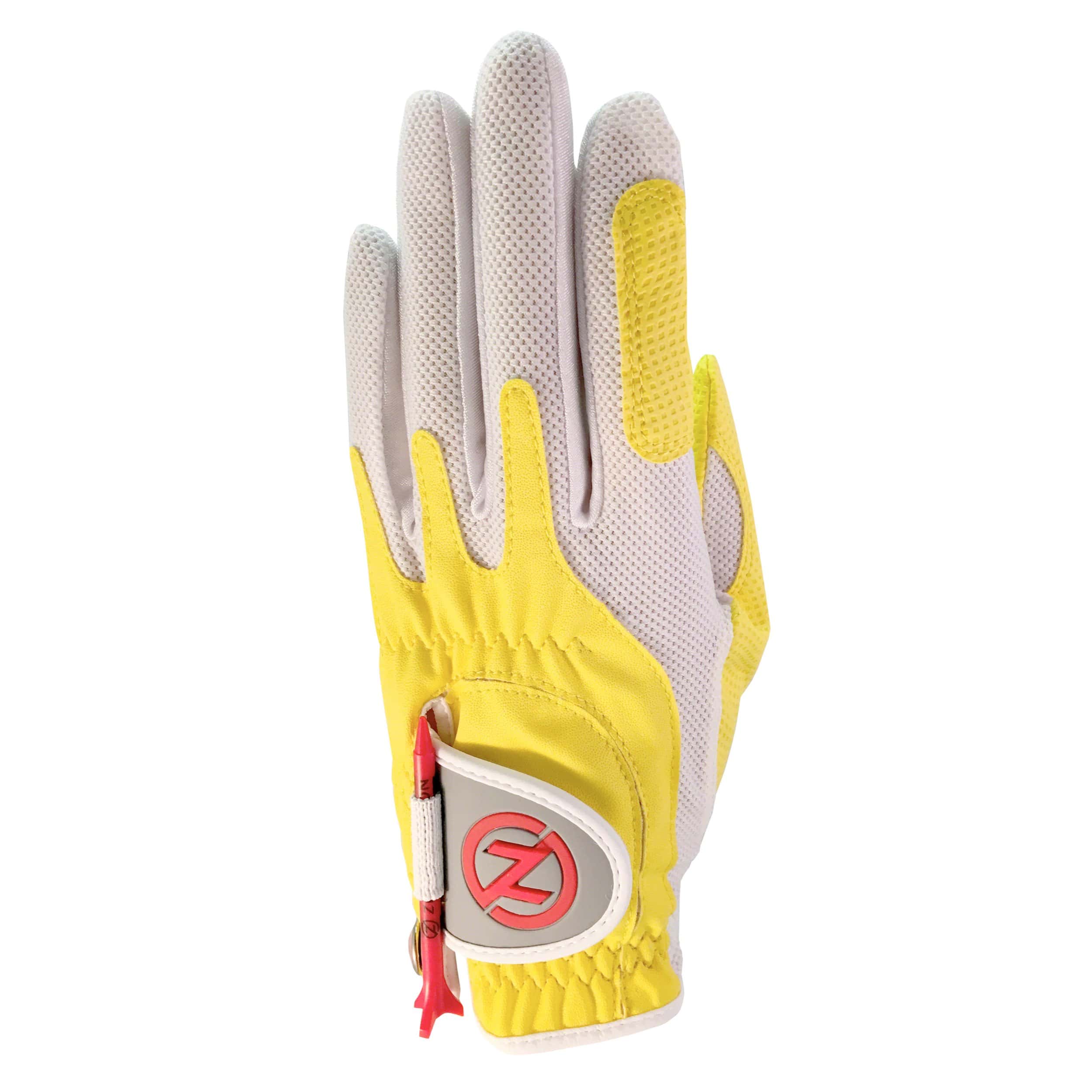 Zero Friction Performance Golfhandschuh Damen Gelb