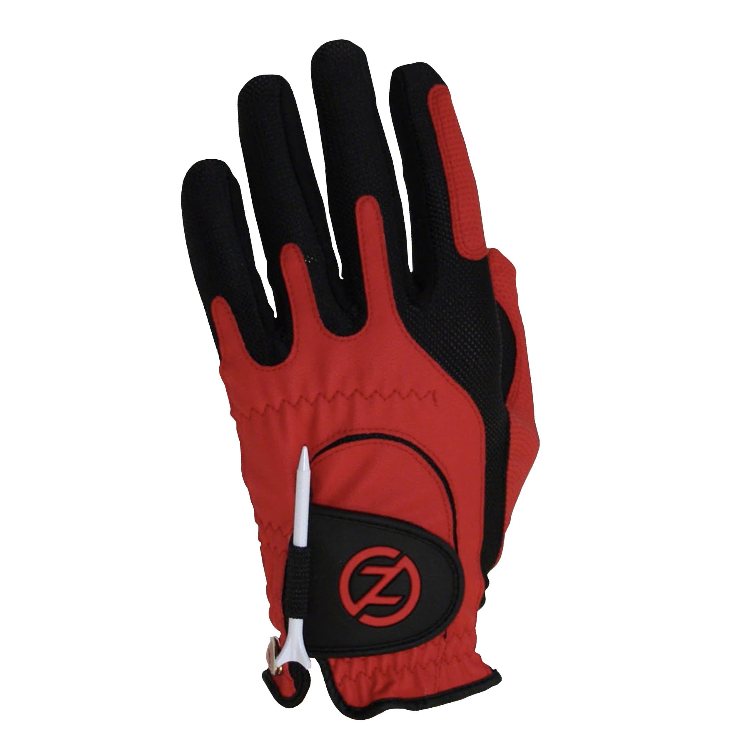 Zero Friction Performance Golfhandschuh Kinder Rot